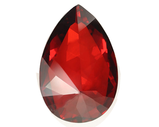 BJC® Loose Natural Garnet Pear Cut Red - Brown - Pink Great Colours & Cuts