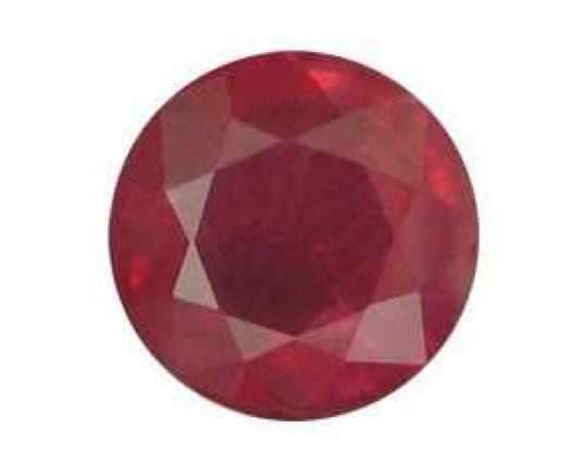 BJC® Loose Round Brilliant Cut Ruby Stones Amazing Deep Red Colour 1.50mm - 4.50mm