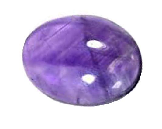 BJC® Loose Cabochon Cut Bright Purple Colour Amethyst Stone 100% Natural Stones