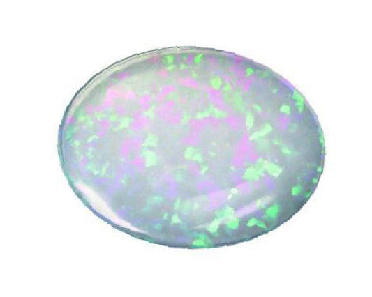 BJC® Loose Cultured Opal Oval Cut Cabochon Cut Multiple Cultured Opals Stones
