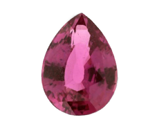 Loose Natural Pink Sapphire Pear Pippin Cut Multiple Sizes Natural Stones