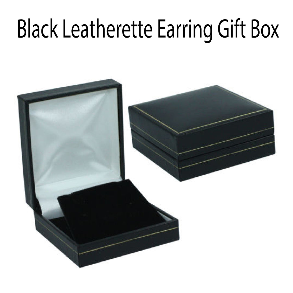 BJC® 9ct Yellow Gold Natural Turquoise Oval Triple Drop Dangling Studs