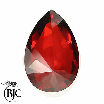 BJC® Loose Natural Garnet Pear Cut Red - Brown - Pink Great Colours & Cuts
