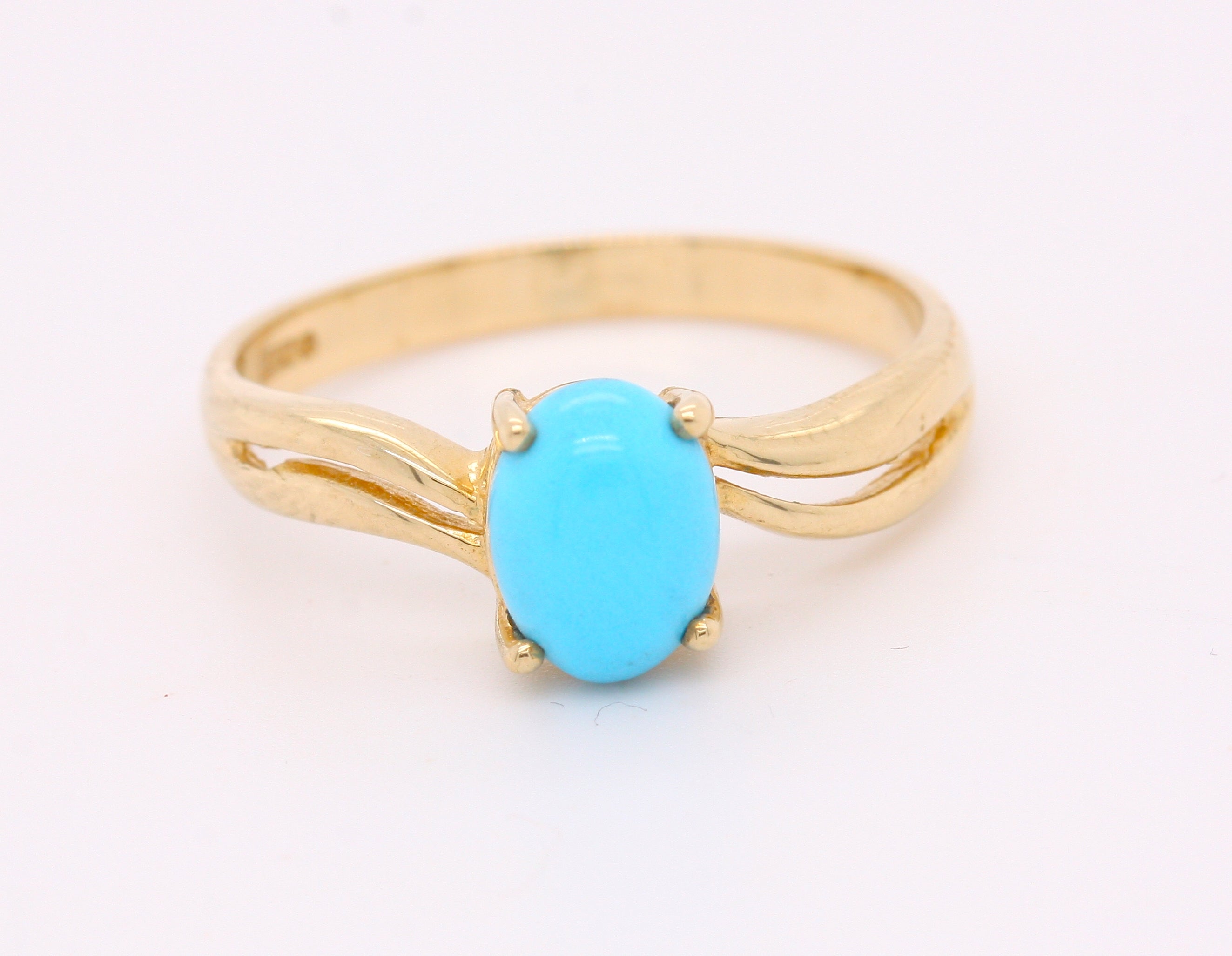 Turquoise on sale wave ring