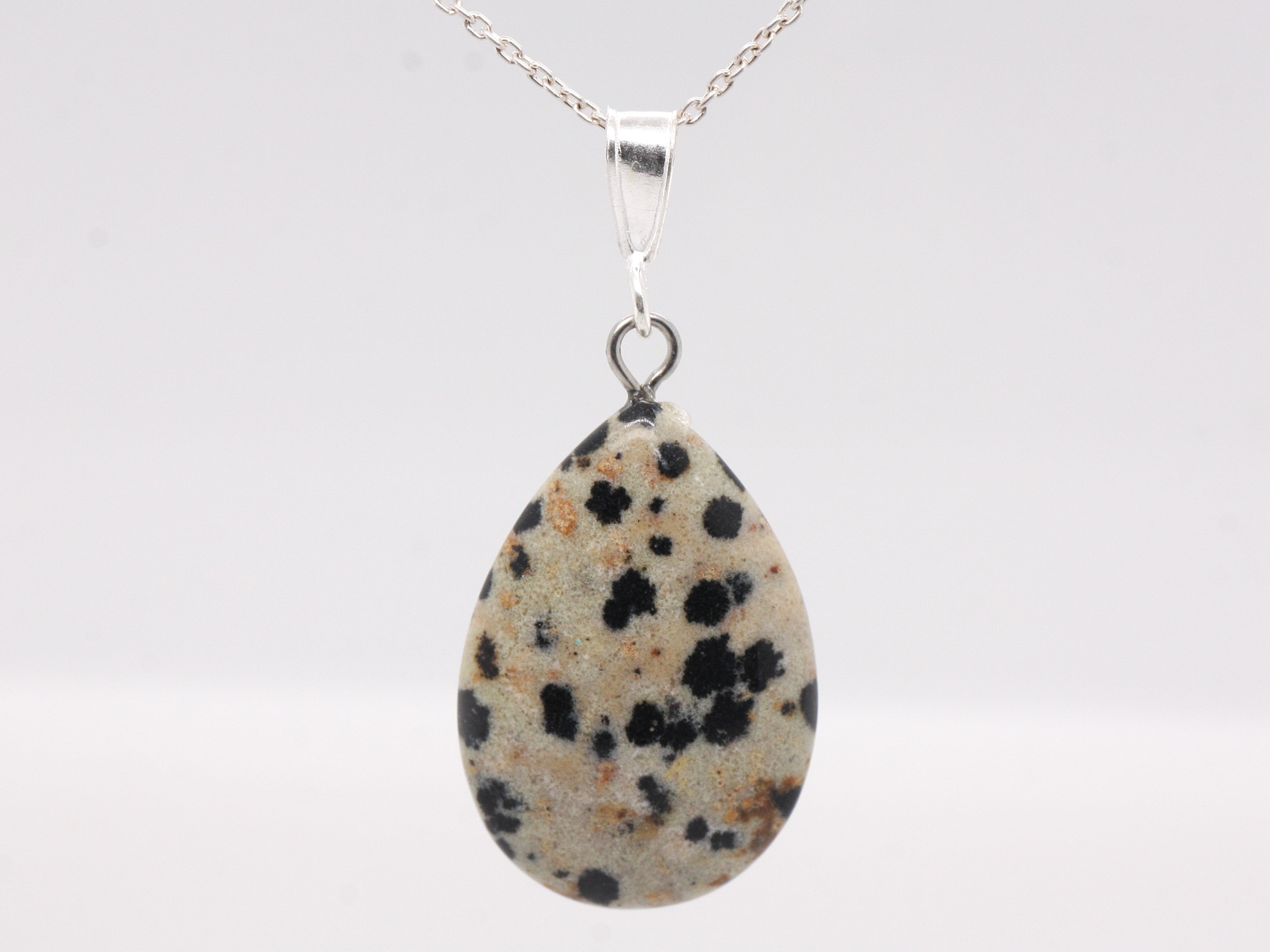 Dalmatian hot sale jasper pendant