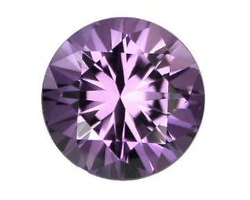 BJC® Loose Amethyst Brilliant Round Cut Stones 2.00mm - 8.00mm Natural Untreated