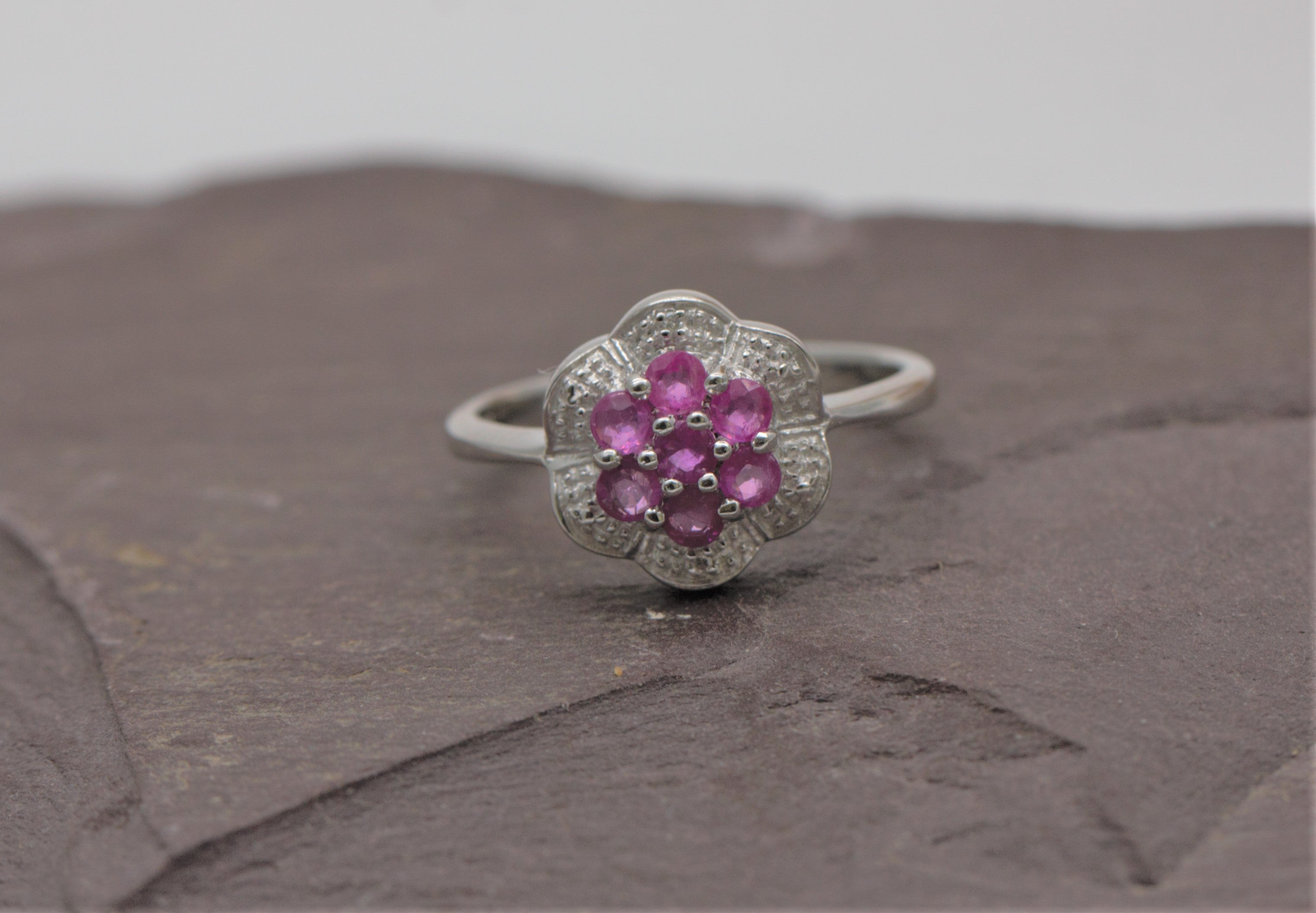 Sts 925 deals ruby ring